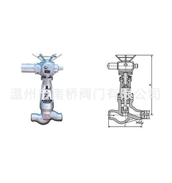 鑄鋼電動焊接截止閥J961Y