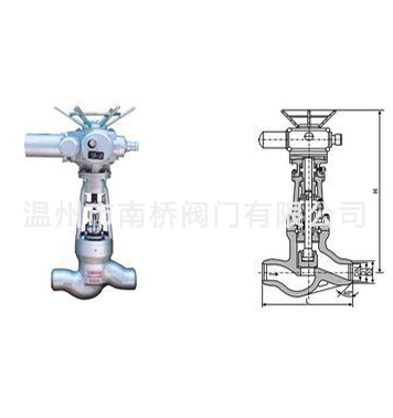 鑄鋼電動焊接截止閥J961Y